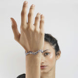 Shattered Necklace Transformable to Bracelet