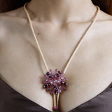 City Ties Necklace - Transformable to Brooch