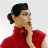 Architectural Splendor Necklace Transformable to Brooch